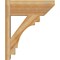 Ekena Millwork Merced Slat Rough Sawn Outlooker, Western Red Cedar, 8"W x 20"D x 24"H OUT08X20X24MRC06RWR - alternate 4